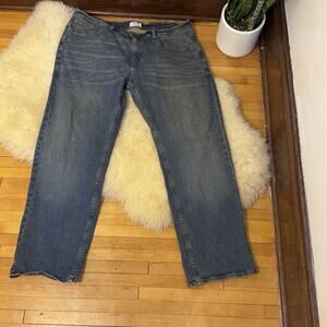 Denizen By LEVIS Size 38W/30L 285 Relaxed Straight Leg Blue Denim Jean Mens